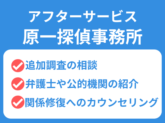 原一探偵事務所　口コミ