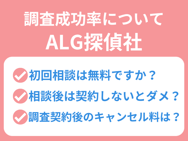 ALG探偵社　口コミ