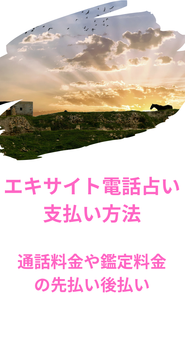 エキサイト電話占い　支払い方法